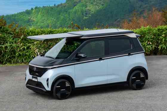 Nissan to showcase sliding solar charger concept for EVs at JMS 2025 image