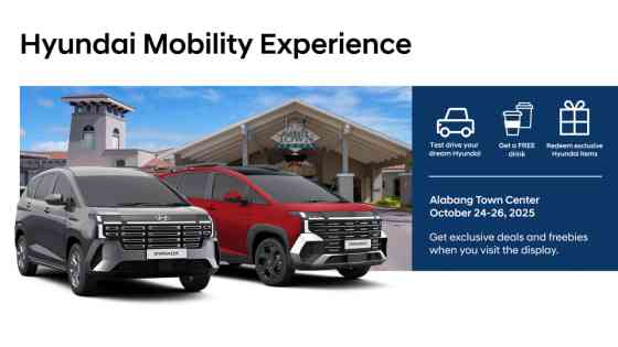 Test drive the new Stargazer at Hyundai Mobility Experience ATC this weekend image
