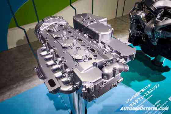 Isuzu Multi-Fuel Engine debuts for multi-approach carbon neutrality image