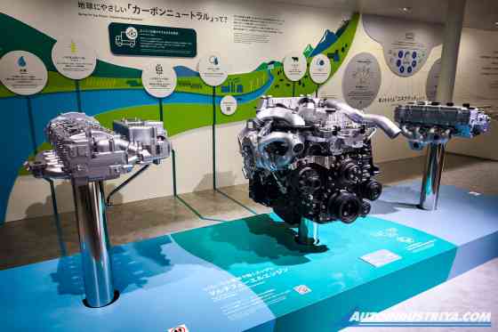 Isuzu Multi-Fuel Engine debuts for multi-approach carbon neutrality image