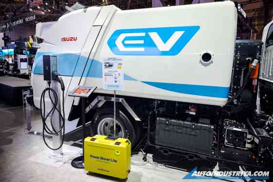 Isuzu Elf EV Garbage Truck is proof dirty jobs can be clean image