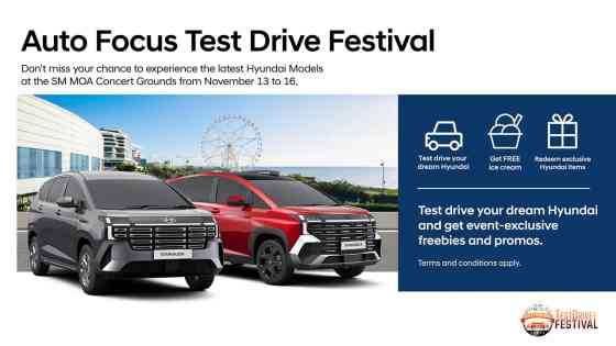 Try out your dream Hyundai at 2025 Auto Focus Test Drive Festival image