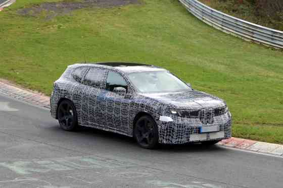 SPIED: BMW busy testing iX3 M at the Nurburgring image