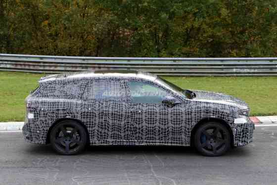 SPIED: BMW busy testing iX3 M at the Nurburgring image