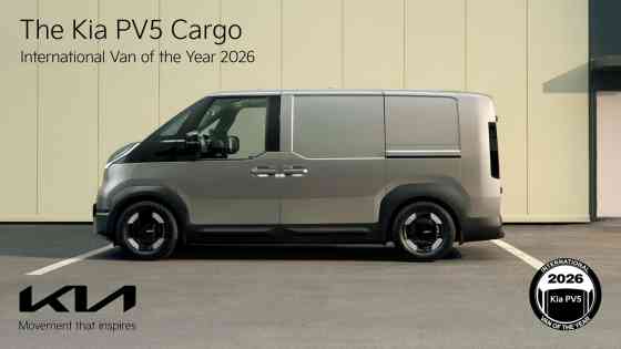 Kia PV5 is the 2026 International Van of The Year image