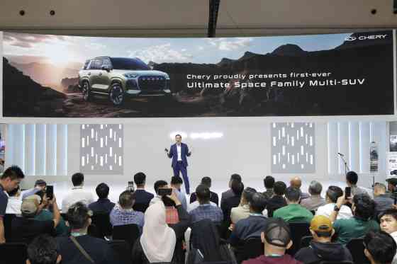 Chery's transformable 7-seater SUV makes regional debut in SE Asia image