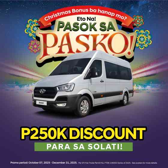 Hyundai Trucks & Bus PH offering up to PHP 300K in discounts 'til Dec 31 image