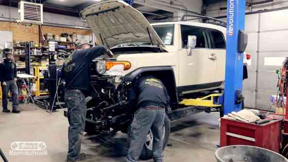 LOOK: 2008 Toyota FJ Cruiser gets a 1000-hour, frame-off restoration image