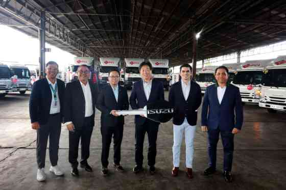Isuzu PH turns over 56 trucks for PCL fleet expansion image