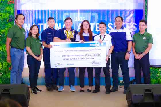 Here are the winners of 2025 Suzuki PH National Aftersales Skills Competition image