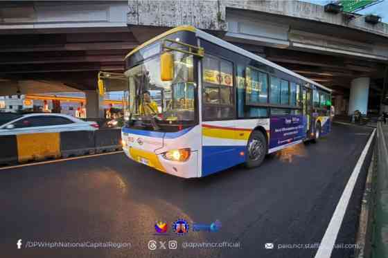 EDSA Busway rehab from Roxas Blvd to Orense is complete image