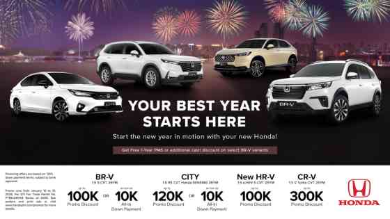 HCPI now offering 2026 Honda CR-V V Turbo with PHP 300K discount image