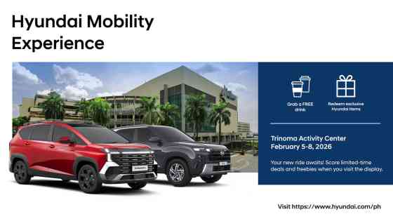 Hyundai Mobility Experience all set from Feb 5 - 8 at Trinoma image