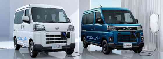 Daihatsu launches electric version of Hijet kei van image