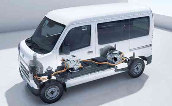 Daihatsu launches electric version of Hijet kei van image