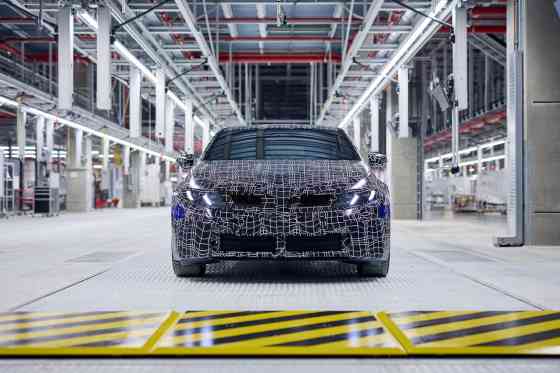 LOOK: Here's your first look at all-new BMW 3 Series...EV image