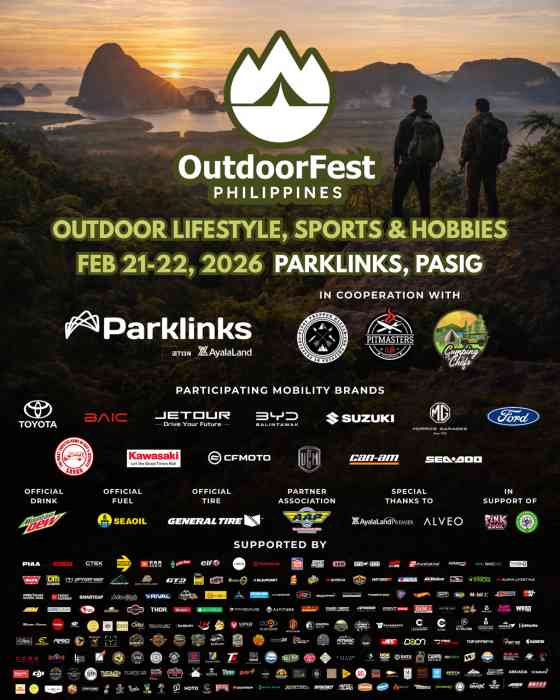 2026 Philippine OutdoorFest happening from Feb 21 &ndash; 22 image