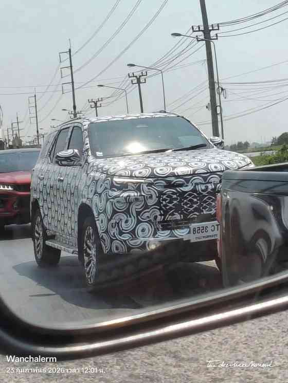 LOOK: Is this the all-new 2026 Toyota Fortuner&rsquo;s face? image
