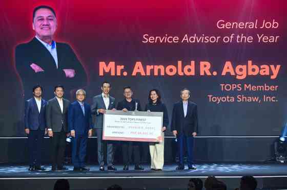 Toyota PH honors top-performing dealers, achievers in 2025 image