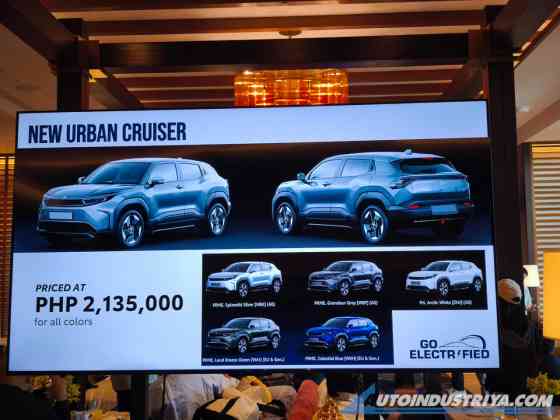 Toyota PH starts retail sales of 2026 Urban Cruiser EV image