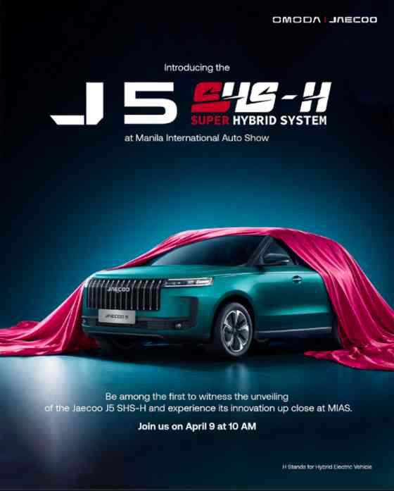 Jaecoo J5 HEV to make Philippine debut at MIAS 2026 image