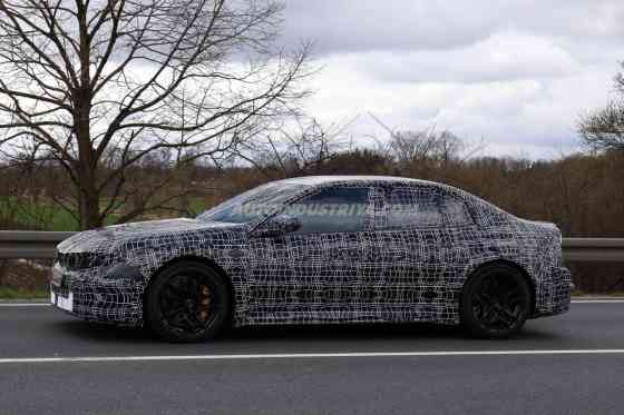 SPIED: BMW i3 M EV spotted anew with production lights image