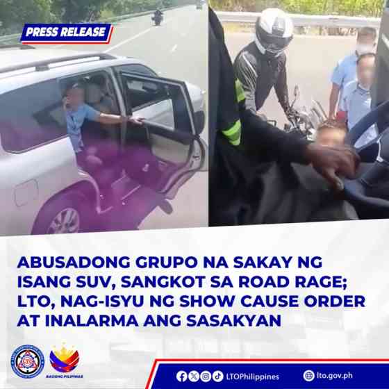 LTO issues SCO to &lsquo;hawi boys&rsquo; involved in viral road rage incident image