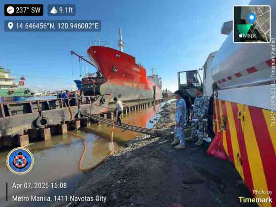 Almost PHP 10M worth of diesel to be sold illegally seized in Navotas image