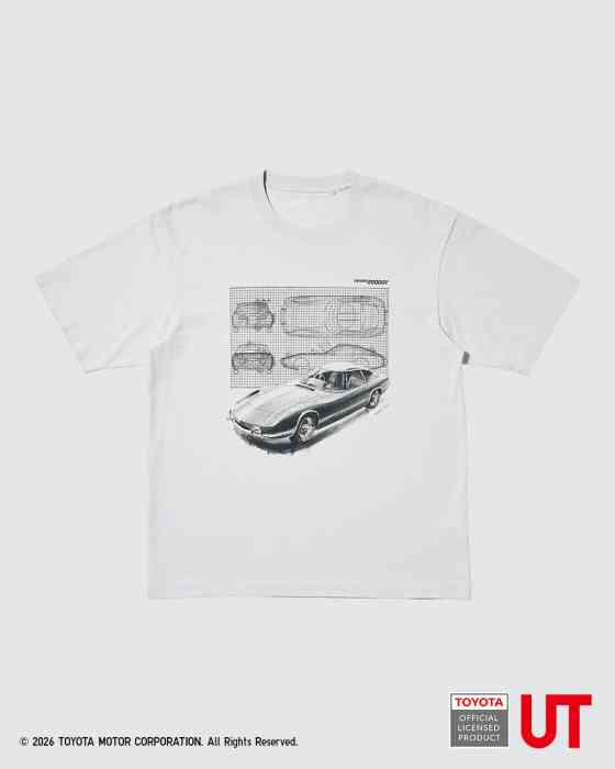 Uniqlo reveals Toyota shirts featuring Corolla, Land Cruiser, Hiace, and 2000GT image