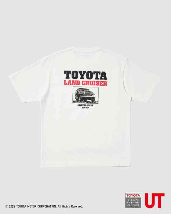Uniqlo reveals Toyota shirts featuring Corolla, Land Cruiser, Hiace, and 2000GT image