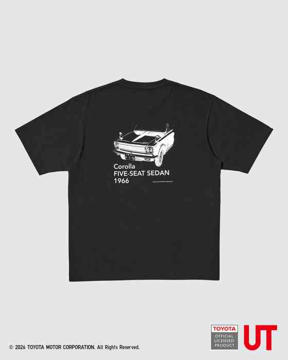 Uniqlo reveals Toyota shirts featuring Corolla, Land Cruiser, Hiace, and 2000GT image
