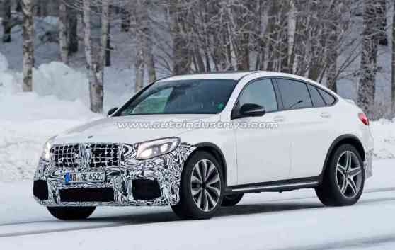 Spied: Mercedes-AMG GLC63 Coupe makes winter test rounds image