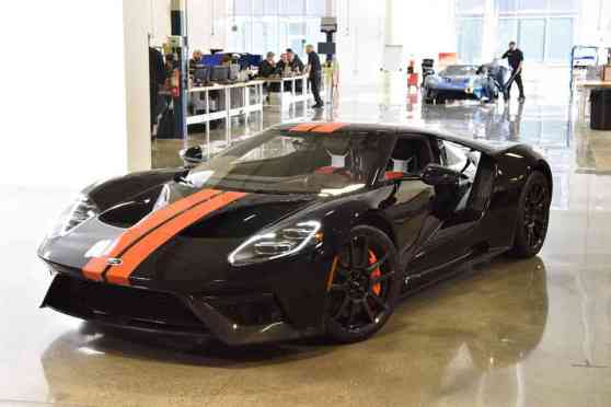 First 2017 Ford GT rolls off production line image