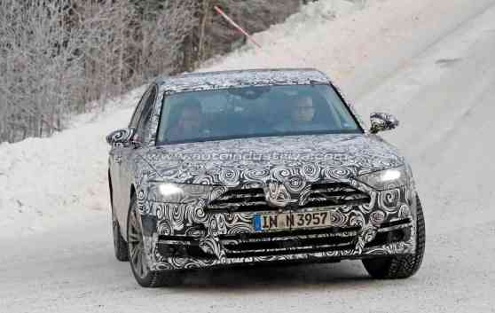 Spied: 2018 Audi A8 tests its extreme weather capabilities image