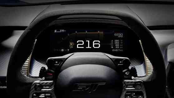 2017 Ford GT to get new, innovative, all-digital cluster image