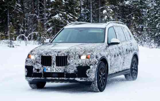 Spied: BMW X7 endures cold weather testing image