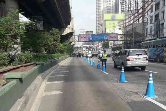 MMDA cancels zipper-lane implementation on January 23 image