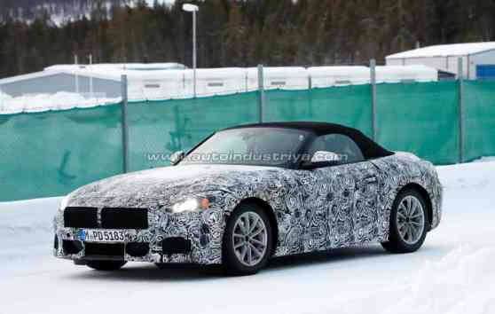 Spied: Upcoming BMW Z5 drops more camo image
