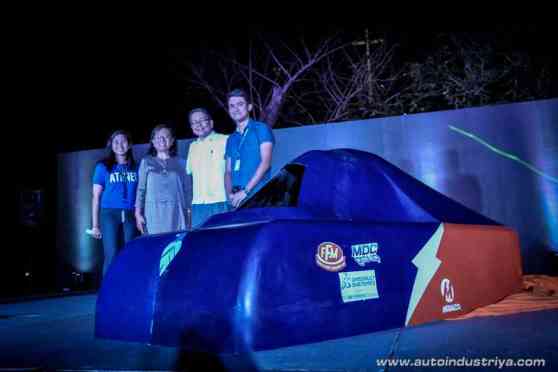 Ateneo debuts 'ATNO-1' eco marathon car image