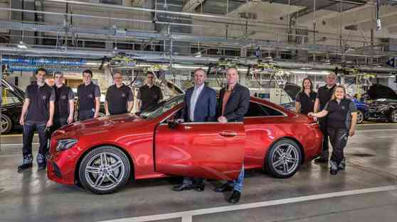Mercedes-Benz begins production of new E-Class Coupe image