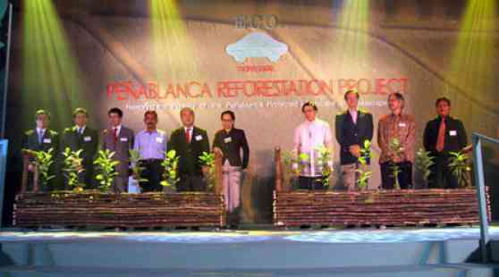 Toyota leads rehabilitation of Pe&ntilde;ablanca forests image