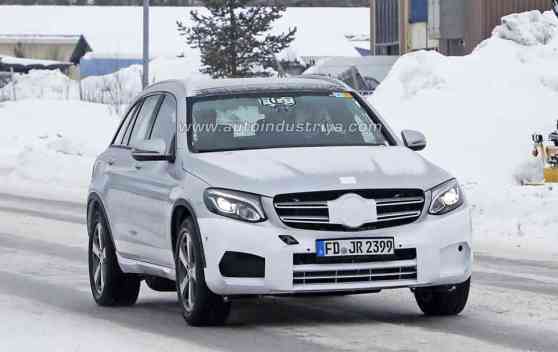 Spied: Mercedes EQ C EV testing in GLC guise image