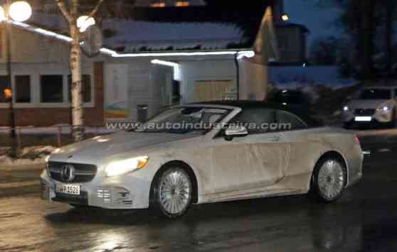 Spied: Redesigned Mercedes S-Class convertible sports new lighting image