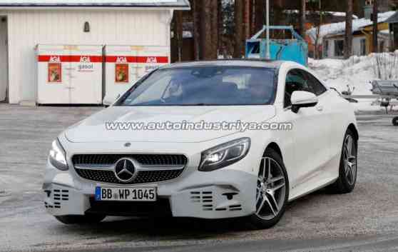 Spied: Mercedes S-Class Coupe also in line for facelift image