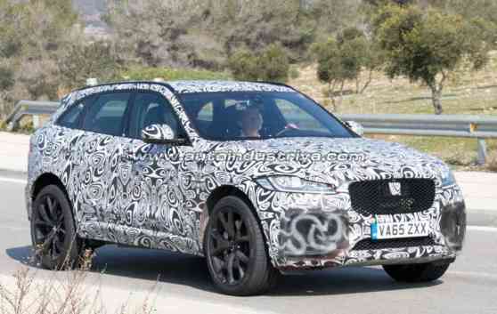 Spied: Jaguar developing more powerful F-Pace SVR image