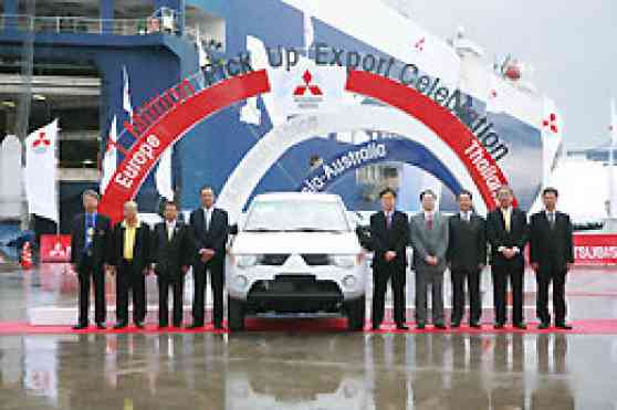 Mitsubishi Thailand exports 1,000,000 pickup trucks image