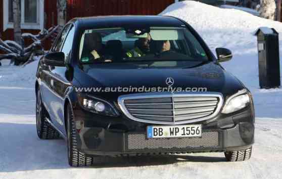 Spied: 2018 Mercedes-Benz C-Class gets a refresh image