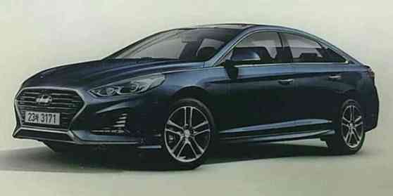 Leaked: Are you the 2018 Hyundai Sonata facelift? image