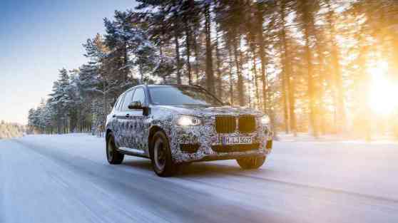 First images of 2018 BMW X3 in camo livery released image