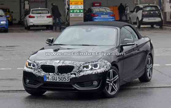 Spied: BMW gives the 2 Series cabrio an update image